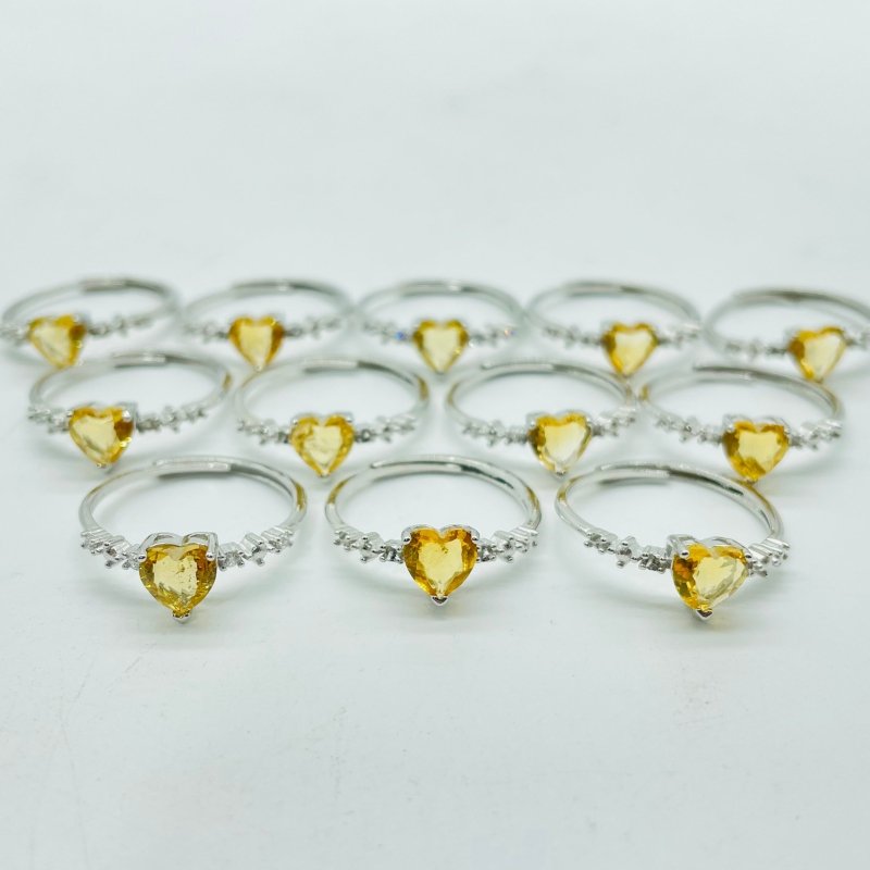 Beautiful Citrine Cut Faceted Ring Wholesale -Wholesale Crystals