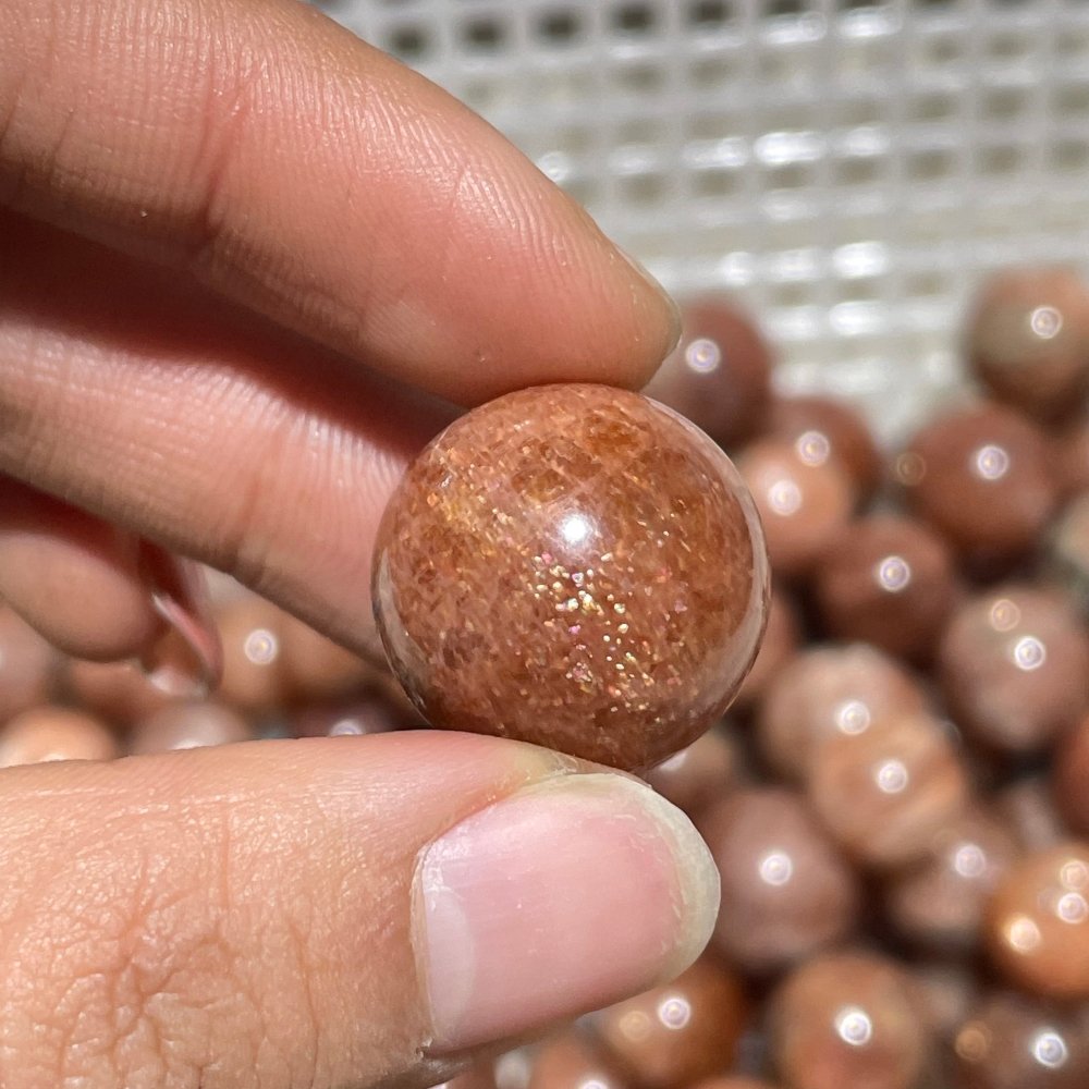 Beautiful High Quality Sunstone Spheres Wholesale -Wholesale Crystals