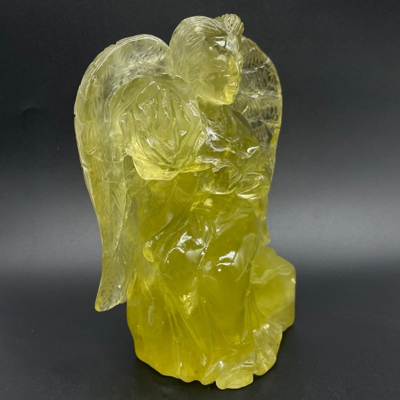 Beautiful Large Citrine Angel Goddess Carving -Wholesale Crystals