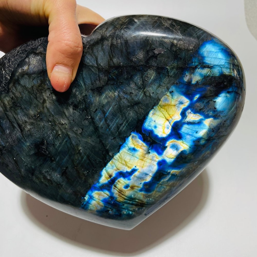 Beautiful Large Labradorite Heart -Wholesale Crystals