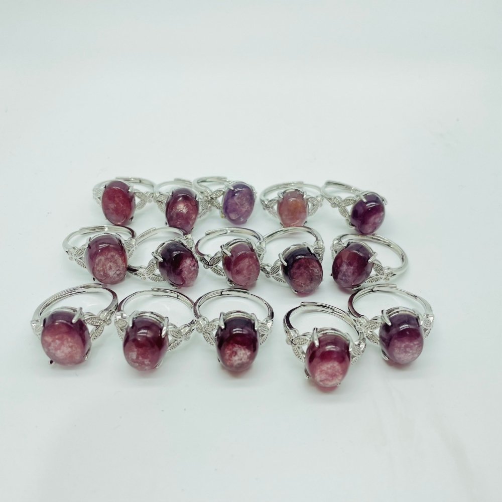 Beautiful Lepidolite Ring Crystal Wholesale -Wholesale Crystals