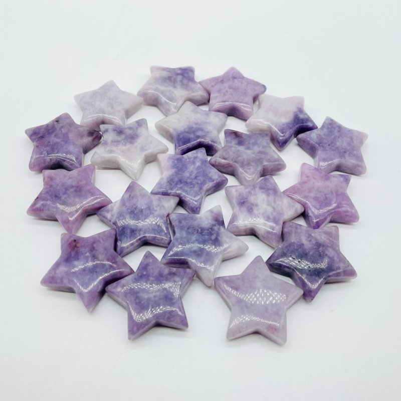 Beautiful Lepidolite Star Carving Wholesale -Wholesale Crystals