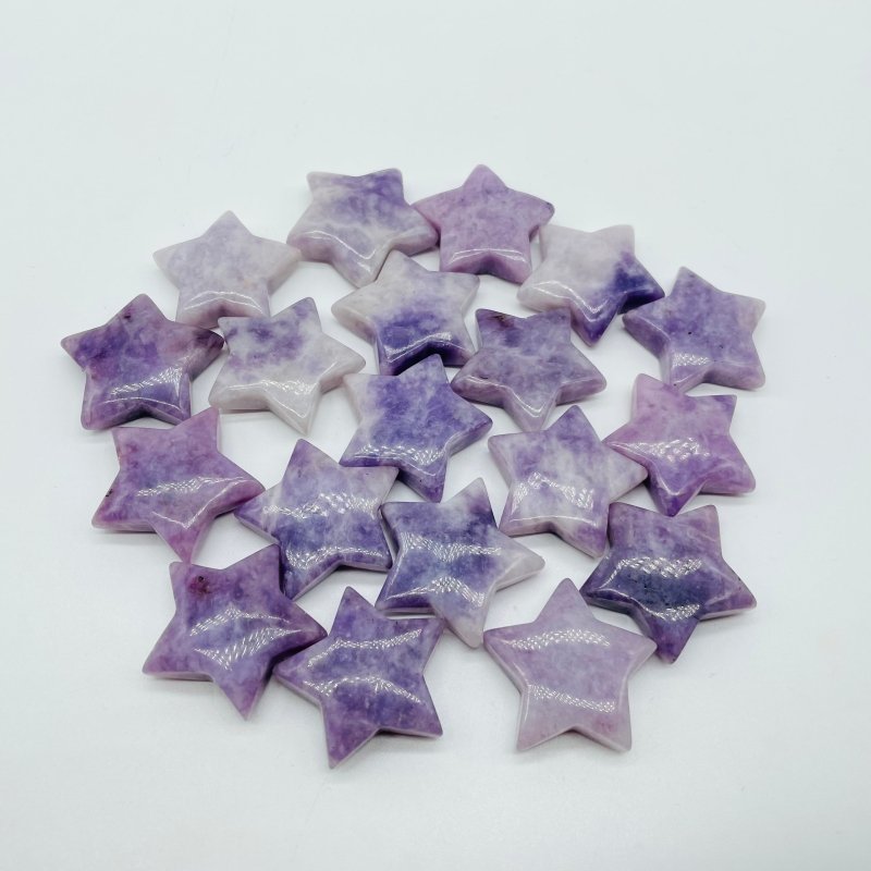 Beautiful Lepidolite Star Carving Wholesale -Wholesale Crystals