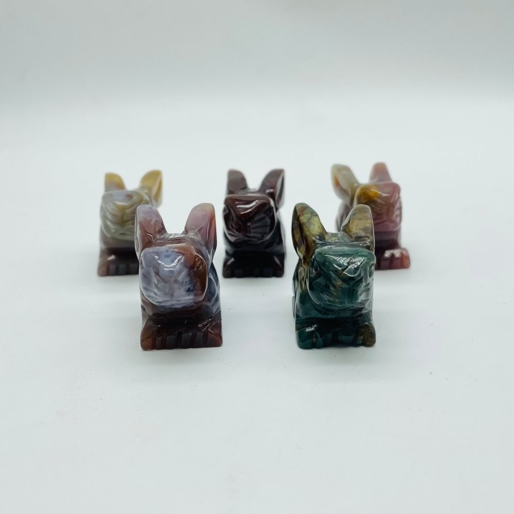 Beautiful Ocean Jasper Rabbit Carving Wholesale -Wholesale Crystals