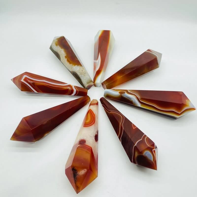 Beautiful Scepter Carnelian Point Magic Wand Wholesale -Wholesale Crystals