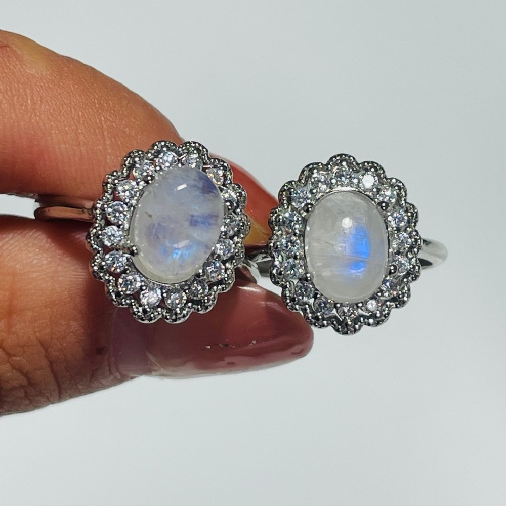 Beautiful Sri Lanka Moonstone Ring Wholesale -Wholesale Crystals