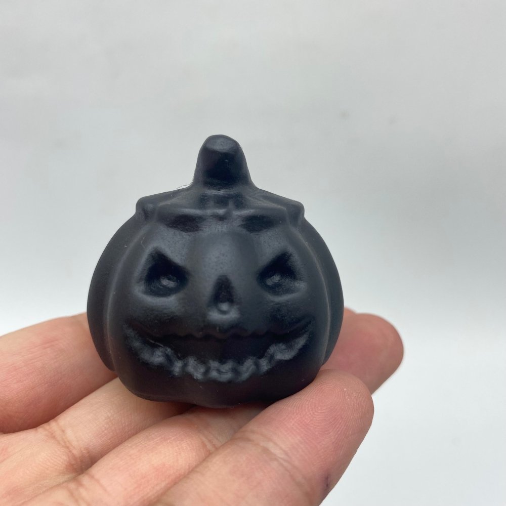 Black Obsidian Halloween Pumpkin Carving Wholesale -Wholesale Crystals