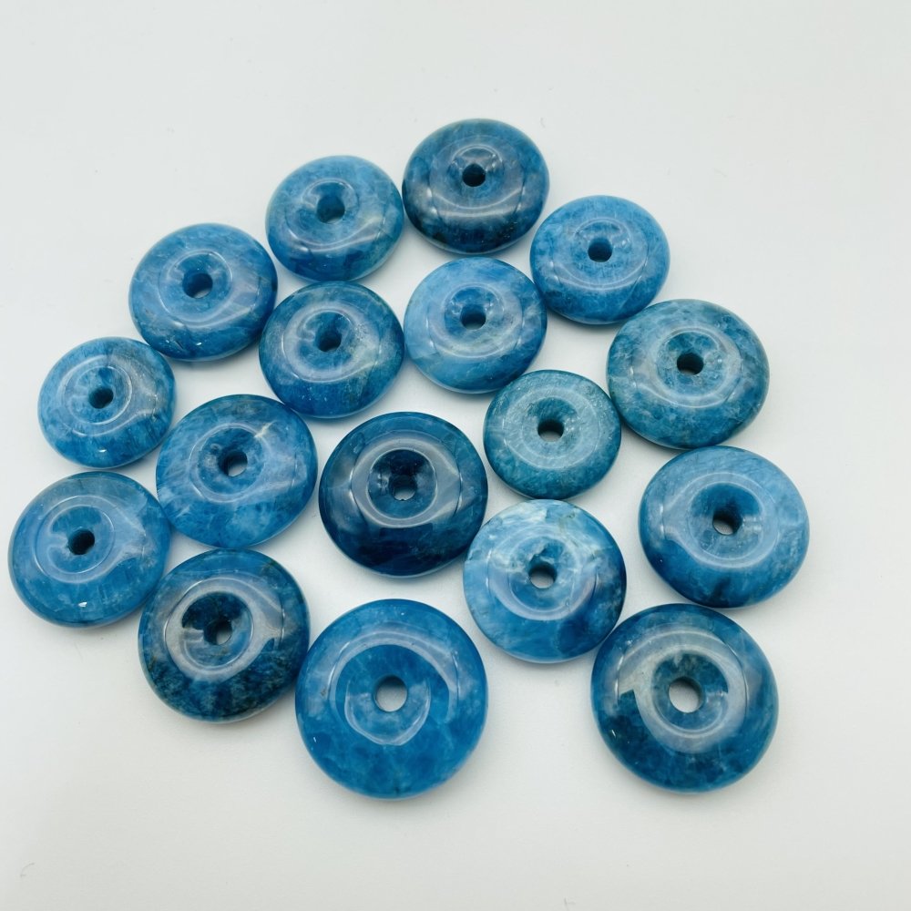 Blue Apatite Donuts Wholesale -Wholesale Crystals