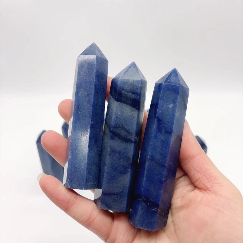 Blue Aventurine Tower Points Wholesale -Wholesale Crystals