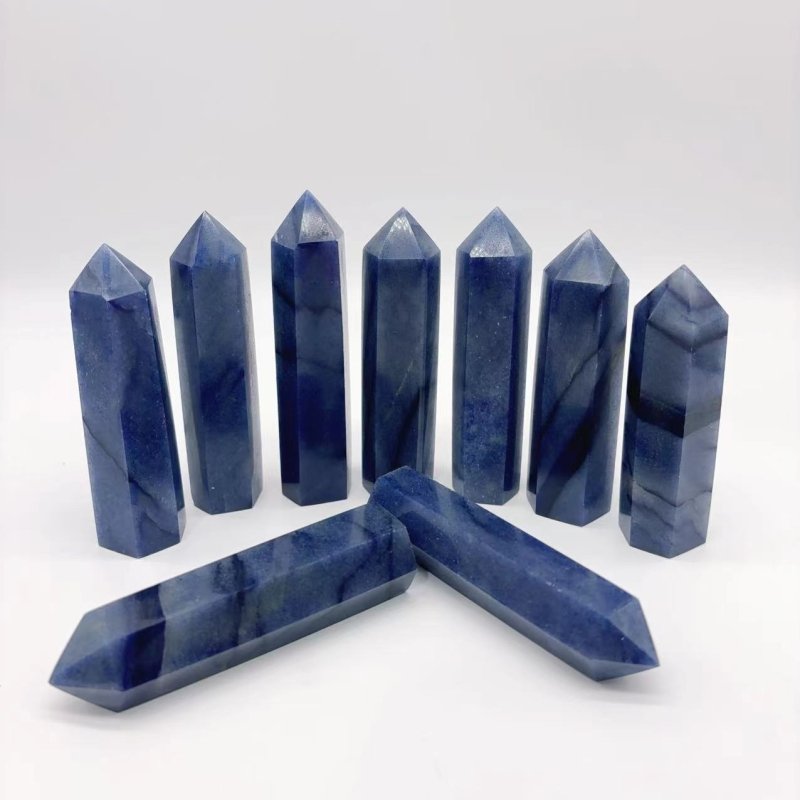 Blue Aventurine Tower Points Wholesale -Wholesale Crystals