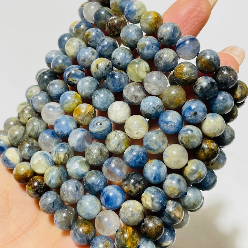 Blue Kyanite Mixed Quartz Bracelet Wholesale - Wholesale Crystals