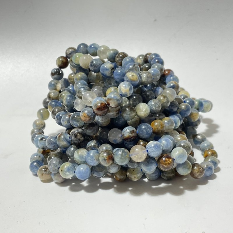 Blue Kyanite Mixed Quartz Bracelet Wholesale - Wholesale Crystals