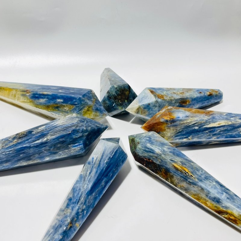Blue Kyanite Mixed Quartz Scepter Point Magic Wand Wholesale -Wholesale Crystals