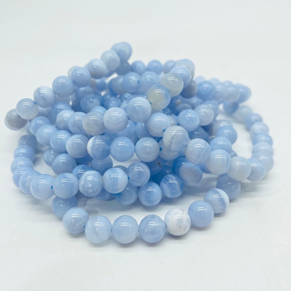 Blue Lace Agate Bracelet Crystal Wholesale -Wholesale Crystals