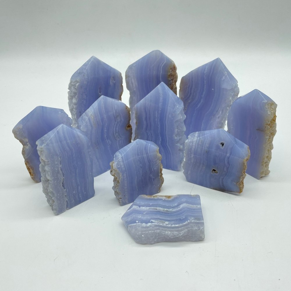 Blue Lace Agate Tower Point Wholesale -Wholesale Crystals