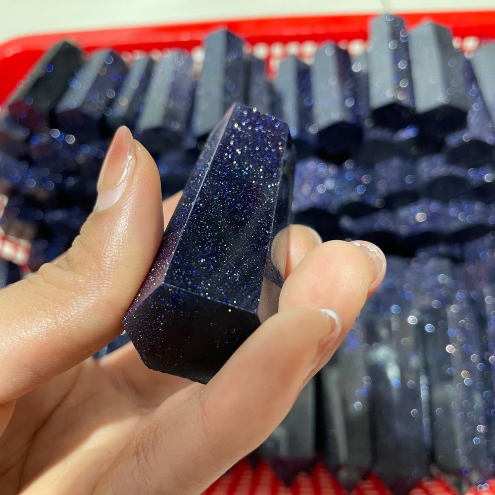 Blue Sandstone Tower Points Wholesale -Wholesale Crystals