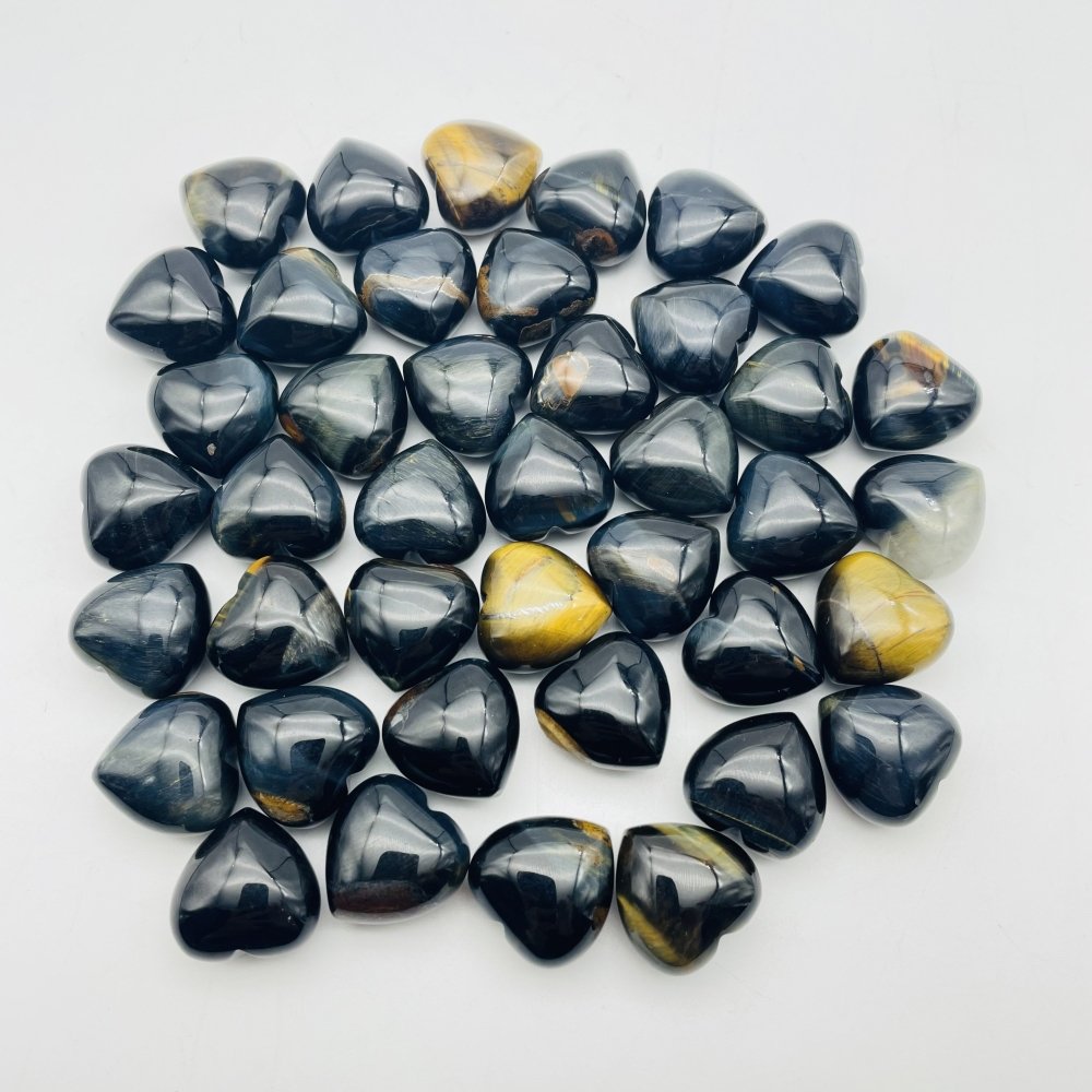 Blue Tiger Eye Heart Wholesale -Wholesale Crystals