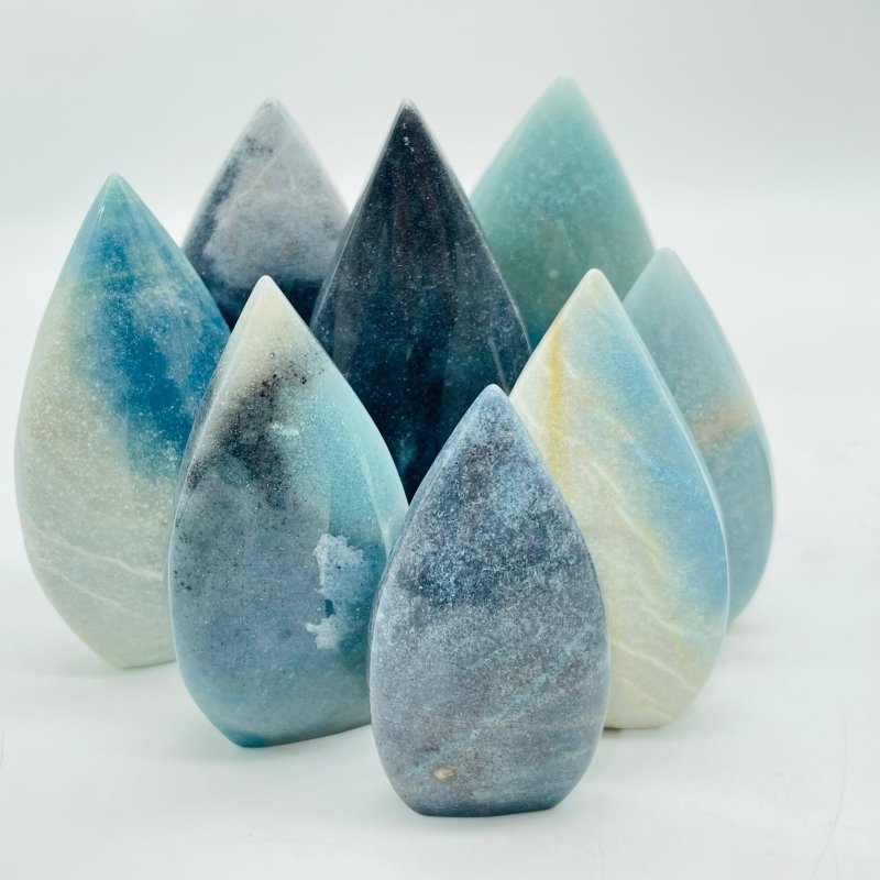 Blue Trolleite Arrow Head Carving Wholesale -Wholesale Crystals