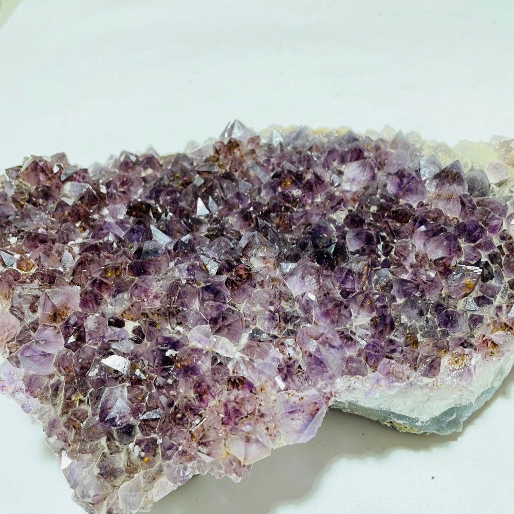 Brazil Cacoxenite Amethyst Cluster Specimen -Wholesale Crystals
