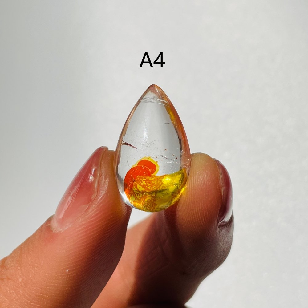 Brazil Hematoid Quartz For Jewelry Making DIY Pendant -Wholesale Crystals