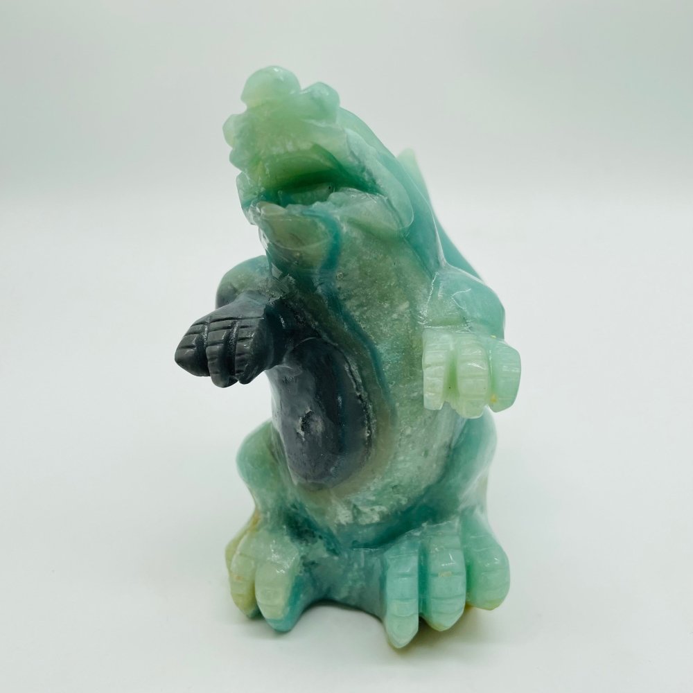 Caribbean Calcite Crocodile Carving -Wholesale Crystals