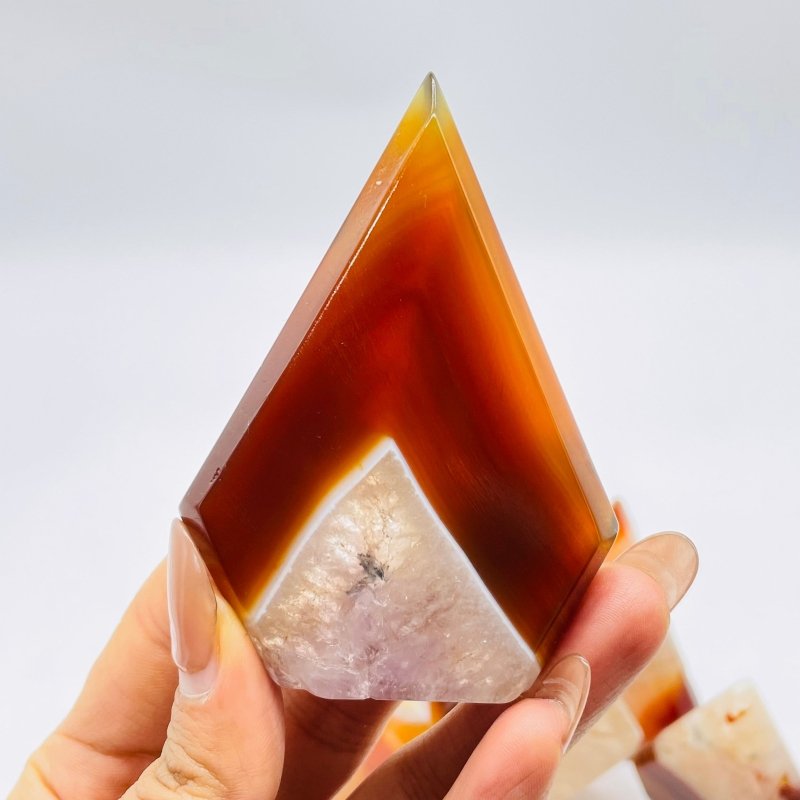 Carnelian Mixed Quartz Arrow Head Shape Wholesale - Wholesale Crystals