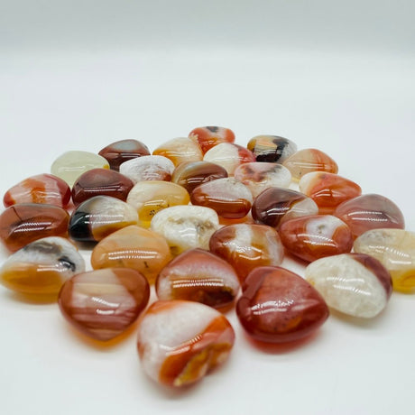 Carnelian Mixed Quartz Heart Wholesale -Wholesale Crystals