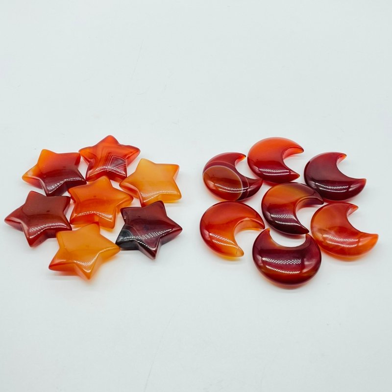 Carnelian Star&Moon Carving Wholesale -Wholesale Crystals