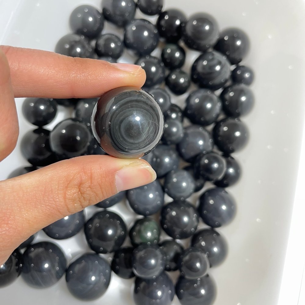 Cat Eye Obsidian Sphere Ball Wholesale -Wholesale Crystals