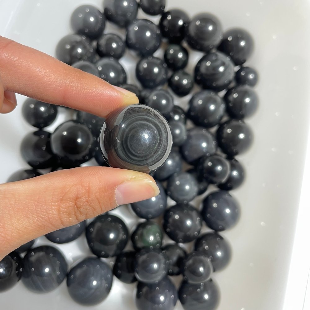 Cat Eye Obsidian Sphere Ball Wholesale -Wholesale Crystals