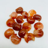 Cat Head Shape Fire Quartz & Rabbit Hair Carving Wholesale -Wholesale Crystals