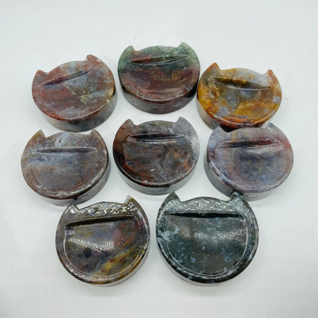 Cat Head Shape Ocean Jasper Bowl Wholesale -Wholesale Crystals