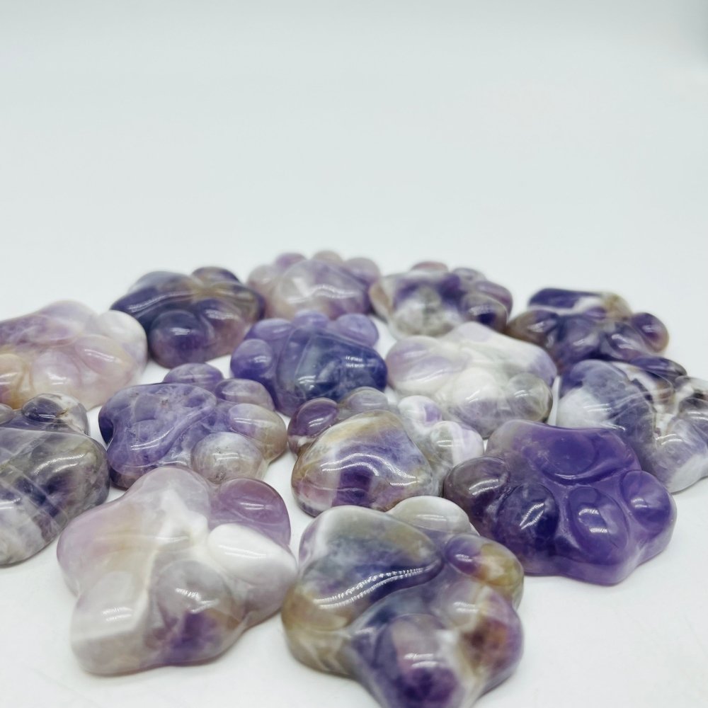 Cat Paw Chevron Amethyst Carving Wholesale -Wholesale Crystals