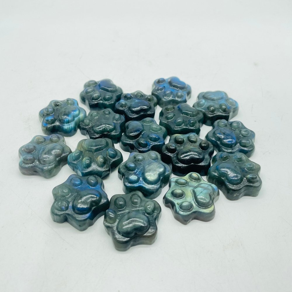 Cat Paw Labradorite Stone Carving Wholesale -Wholesale Crystals