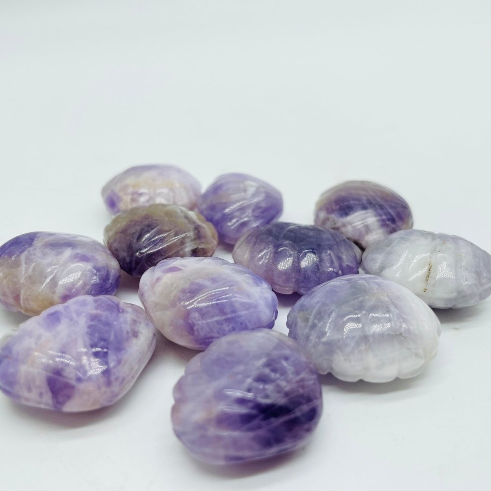 Chevron Amethyst Shell Carving Crystal Wholesale -Wholesale Crystals