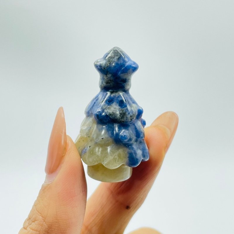Christmas Tree Carving Wholesale Sodalite Howlite -Wholesale Crystals