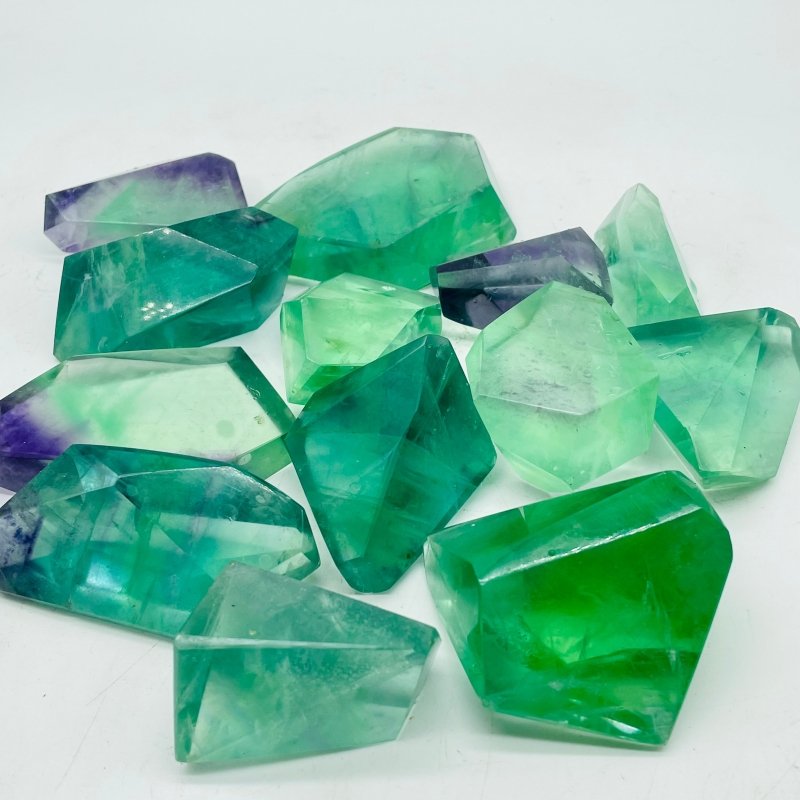 Clear Green Fluorite Free Form Wholesale -Wholesale Crystals