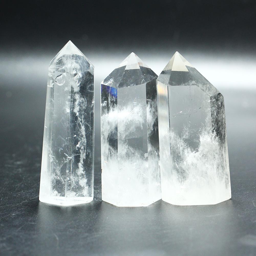 clear quartz white crystal point tower -Wholesale Crystals