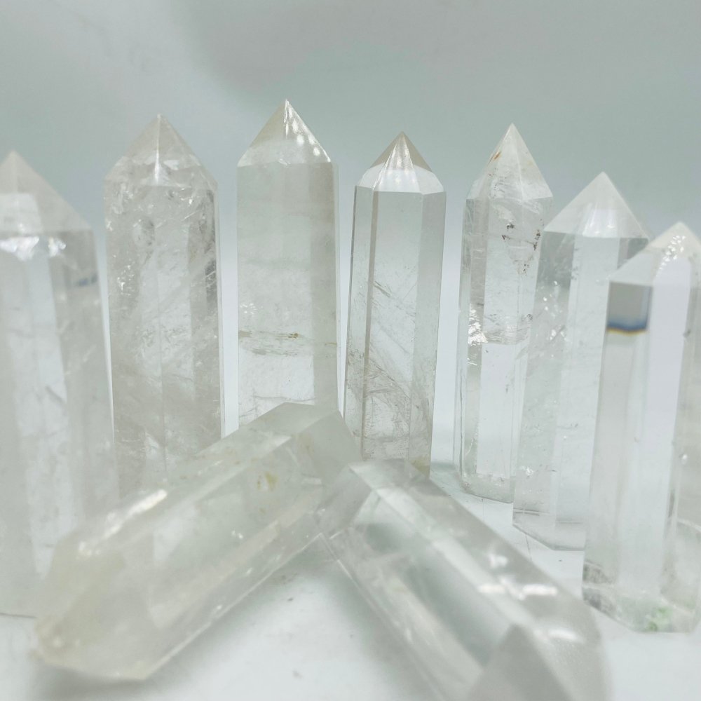Clear Quartz White Crystal Point Tower Wholesale -Wholesale Crystals