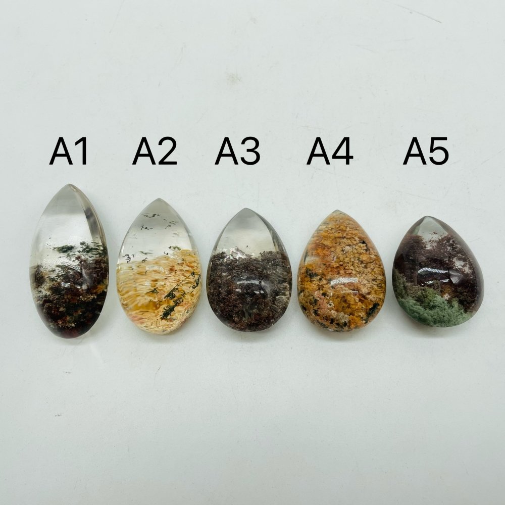 Colorful Garden Quartz Lodolite For Jewelry Making DIY Pendant -Wholesale Crystals