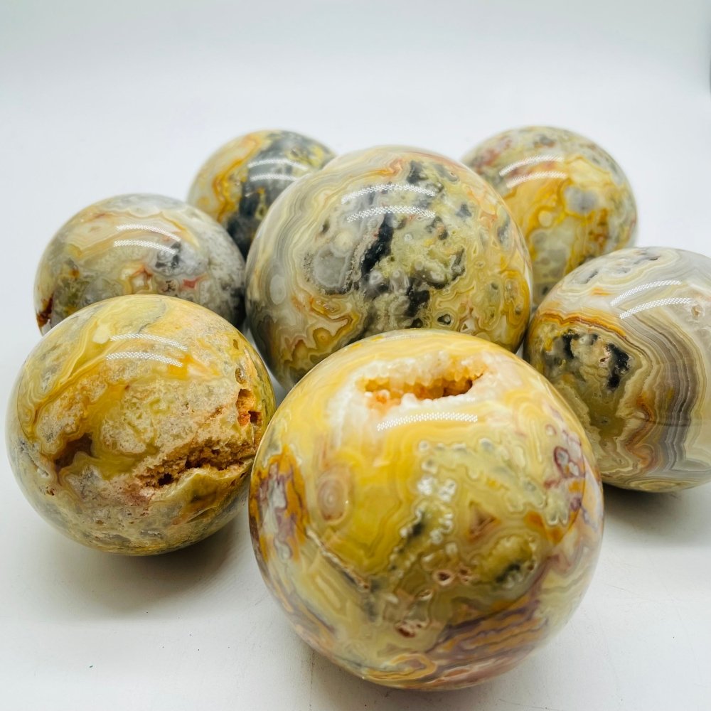Crazy Agate Sphere Ball Wholesale -Wholesale Crystals