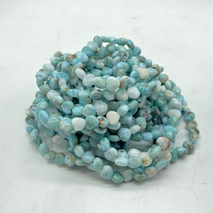 Wholesale Larimar Crystals Raw Stones Polished Pieces Jewelry