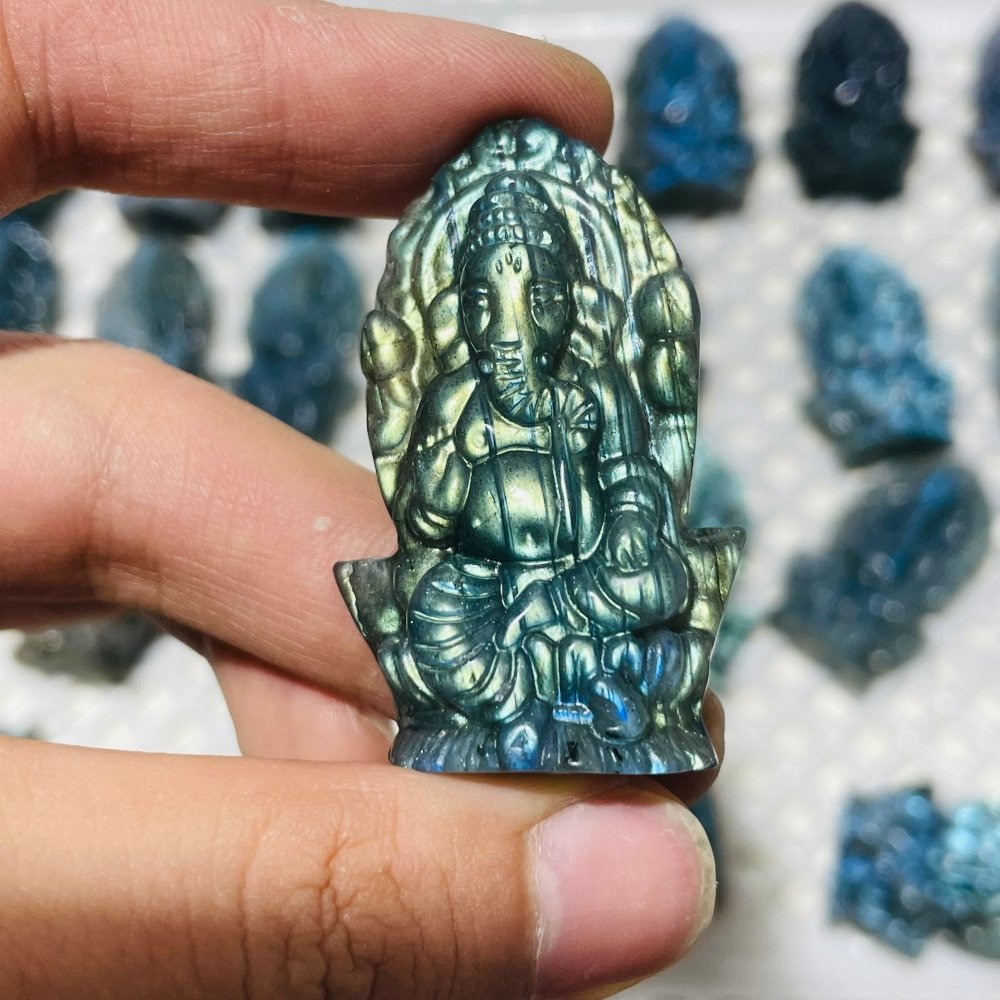 High Quality Labradorite Ganesha Carving Wholesale -Wholesale Crystals