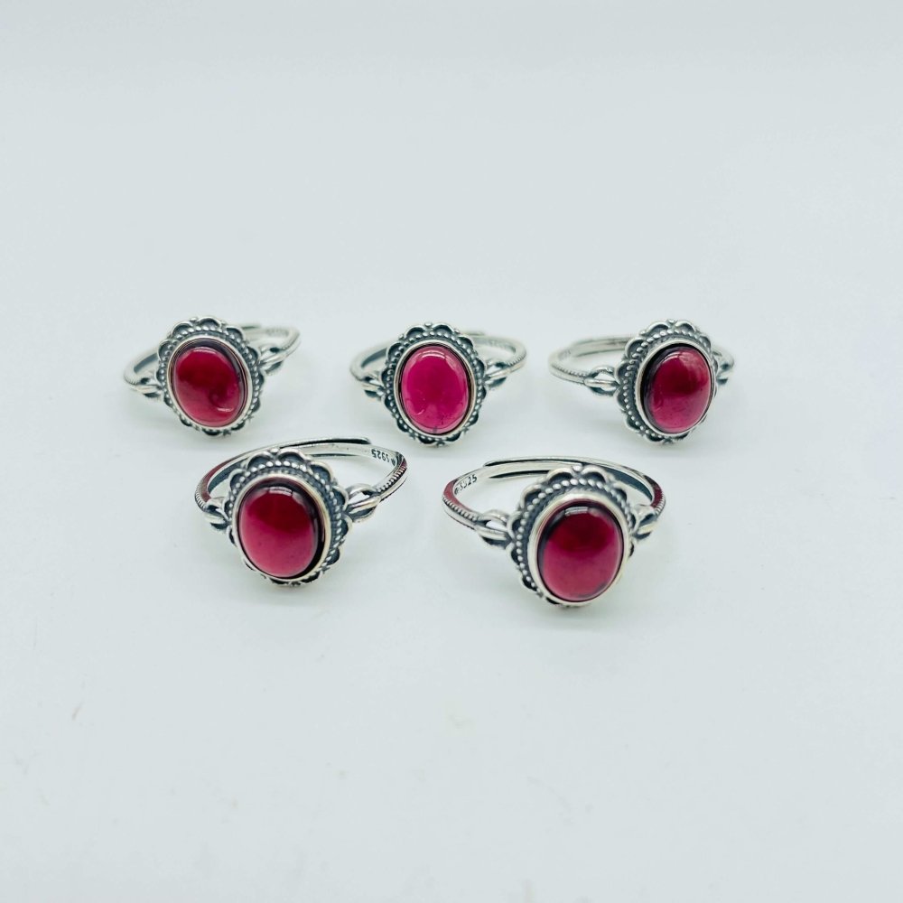 High Quality S925 Garnet Ring Wholesale -Wholesale Crystals