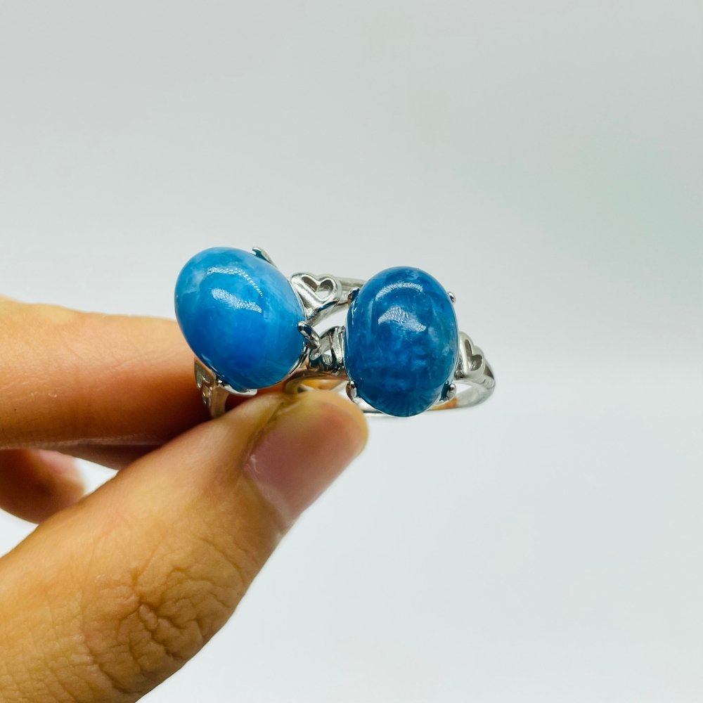 100 Pieces Apatite Different Styles Ring -Wholesale Crystals