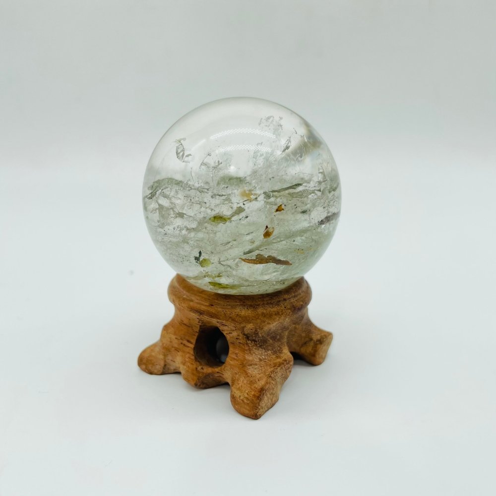 Enhydro Garden Quartz Sphere With Moving Bubble -Wholesale Crystals