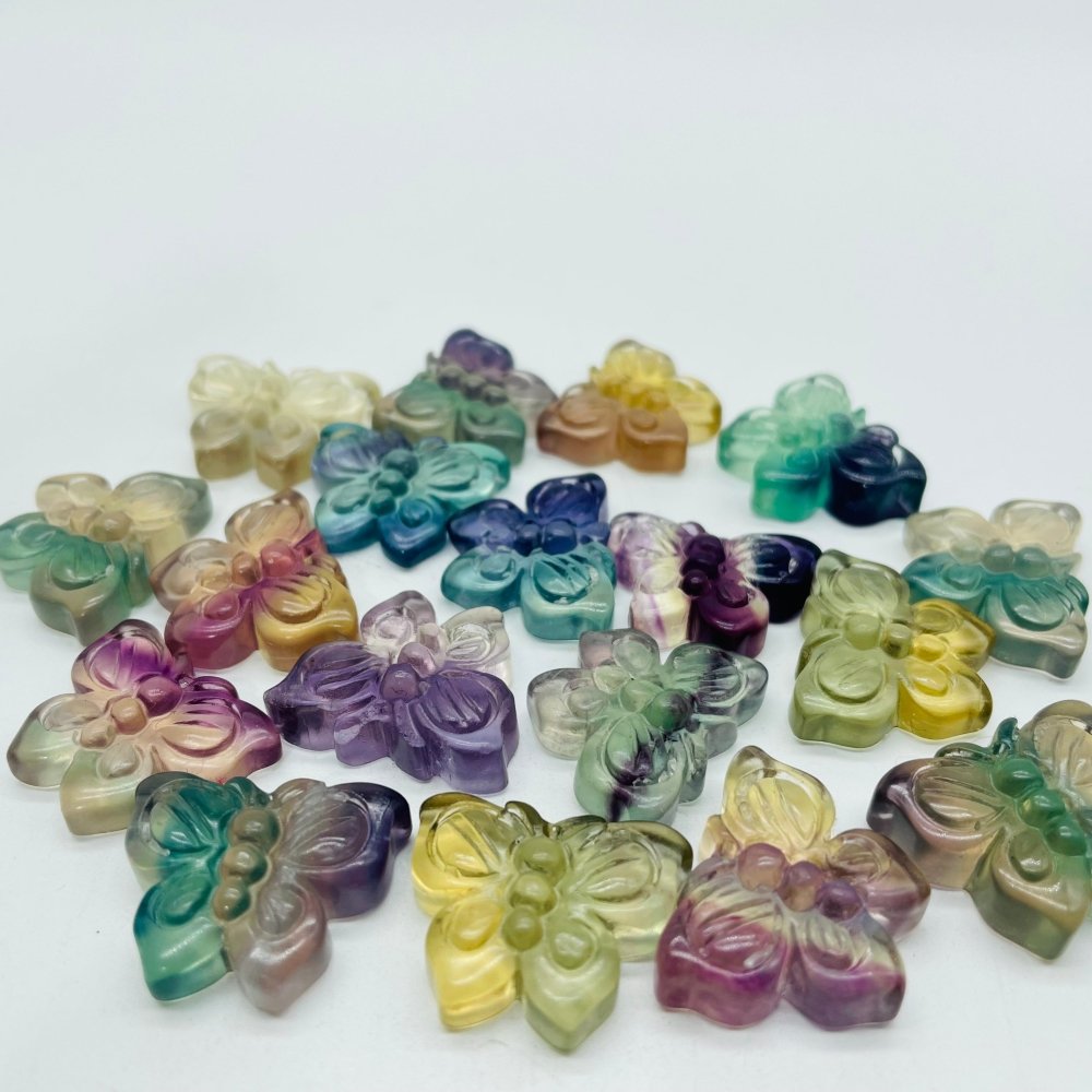 Fluorite Butterfly Carving Animal Wholesale -Wholesale Crystals