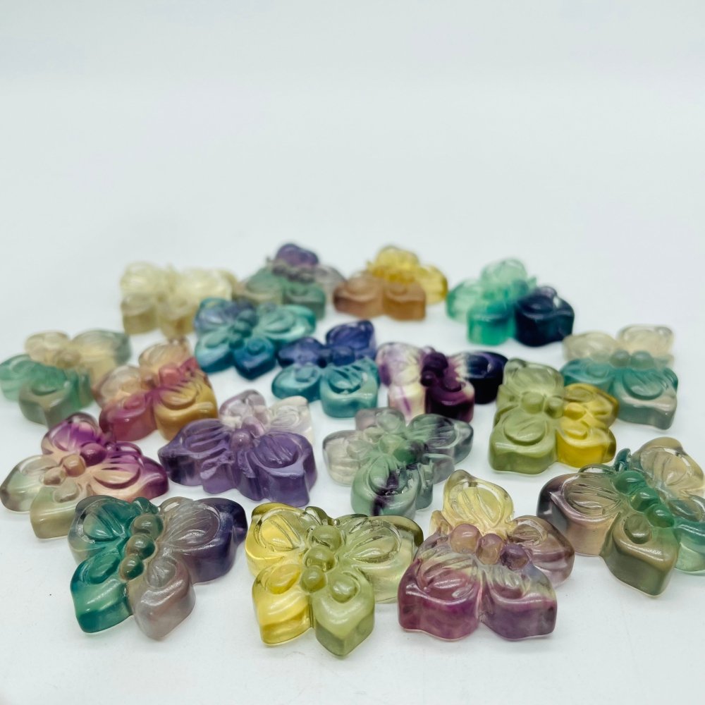 Fluorite Butterfly Carving Animal Wholesale -Wholesale Crystals