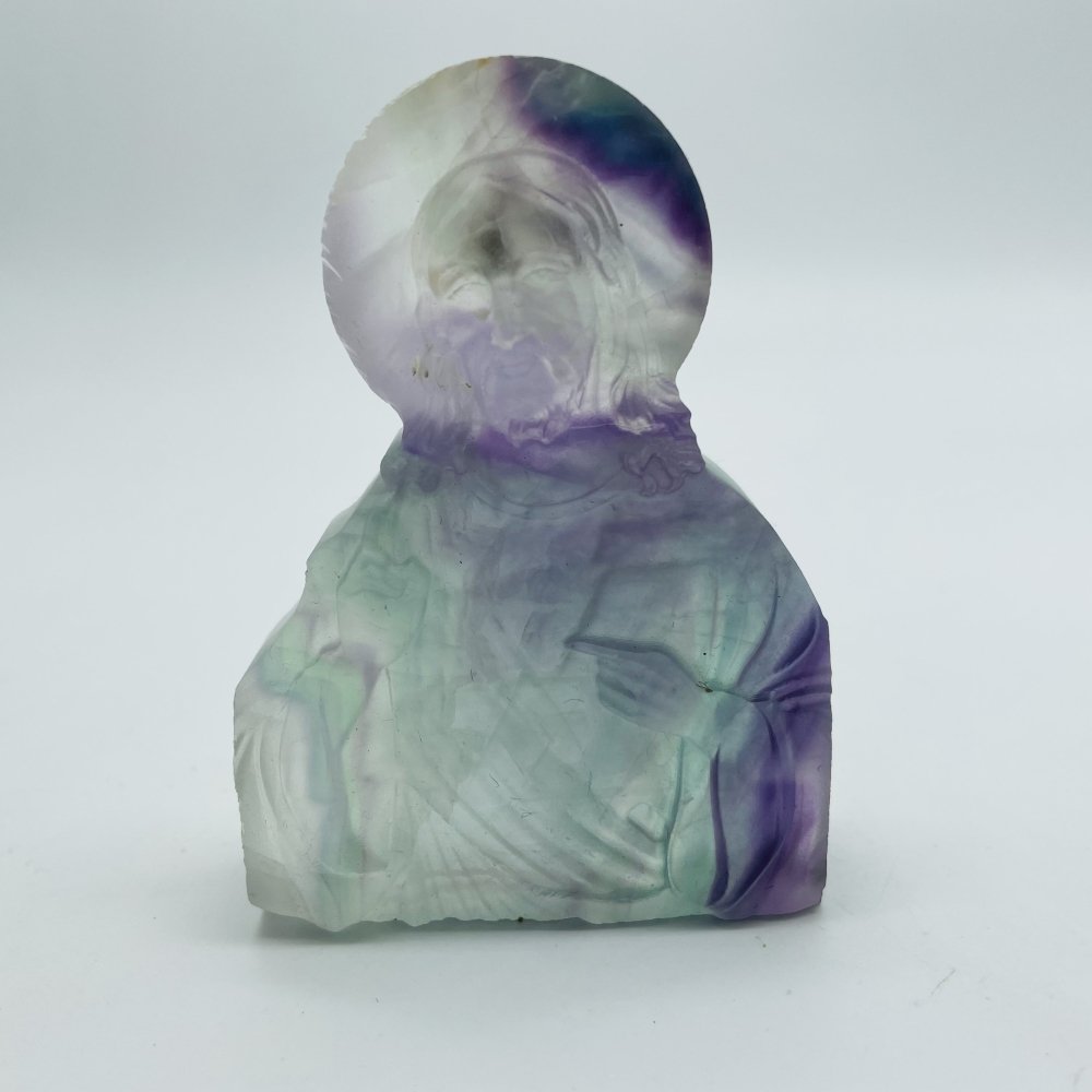 Fluorite Jesus Carving Wholesale -Wholesale Crystals