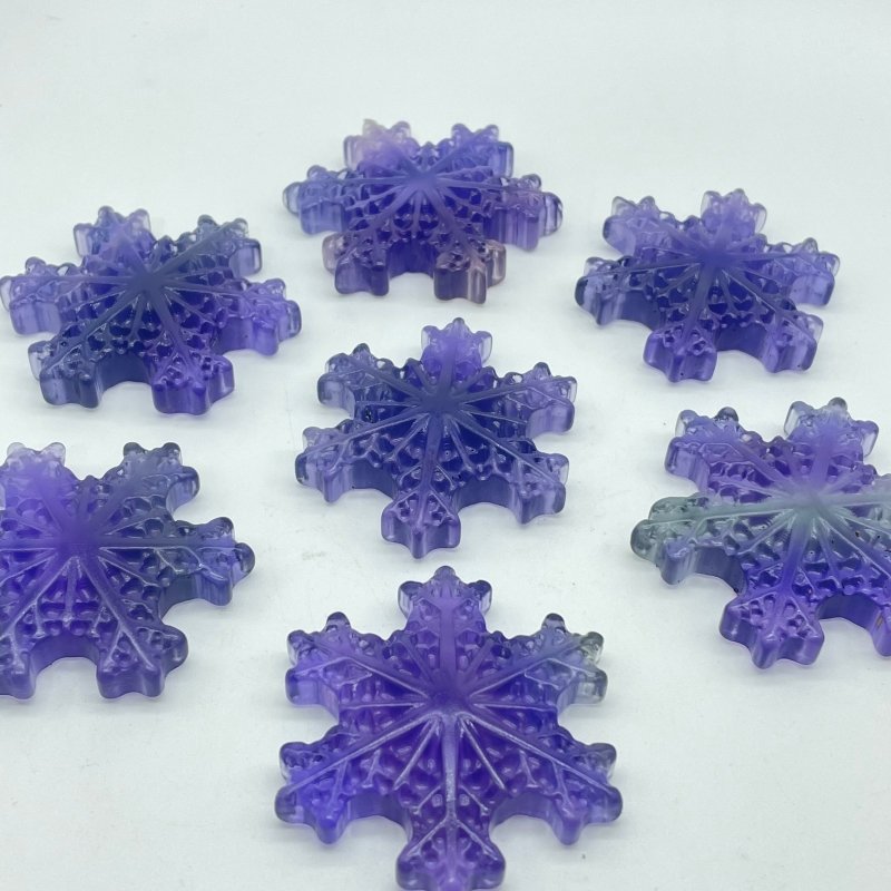 Fluorite Snowflake Carving Wholesale -Wholesale Crystals
